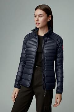 Chamarras Canada Goose Mujer Mexico - Hybridge Lite Chaqueta De Plumas Azul Oscuro Marino LW1903687